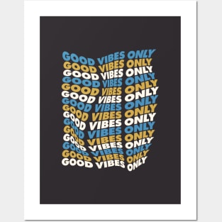 Good Vibes Only by The Motivated Type Posters and Art